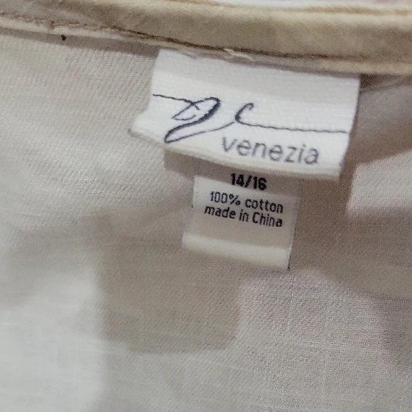 Venezia Cream Cotton Jacket - Picture 6 of 6
